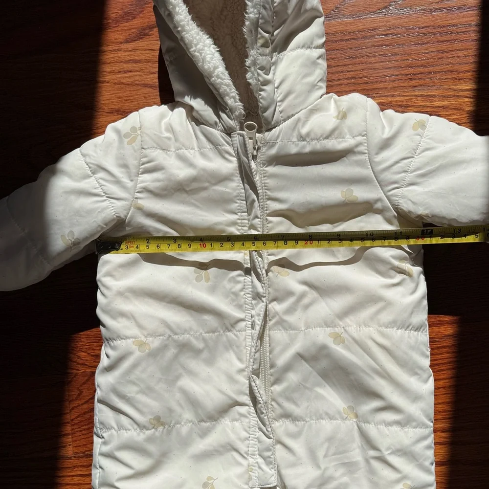 ZARA NYLON ROMPER WITH DETACHABLE MITTENS AND BOOTIES / Size 6-9 months